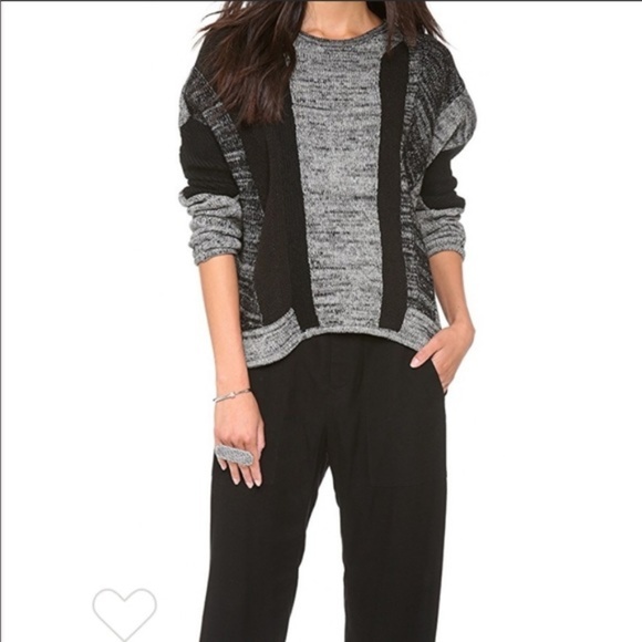 Helmut Lang Blocked Melange Knit Sweater | Size S - Picture 8 of 8